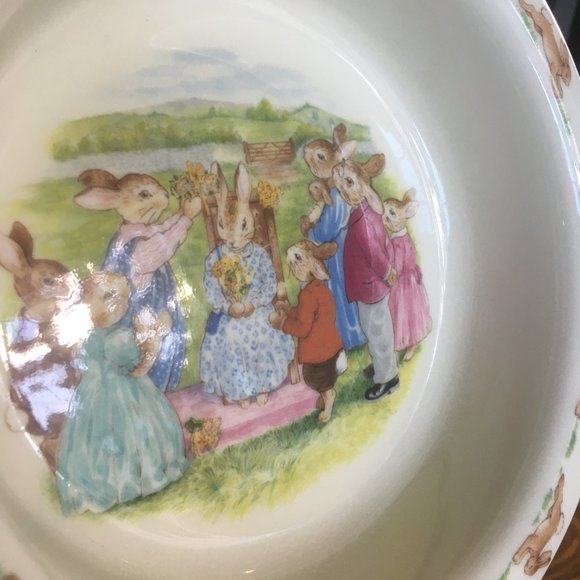 Royal Doulton 1988 Vintage Bunnykins Bowl - Picture 2 of 4